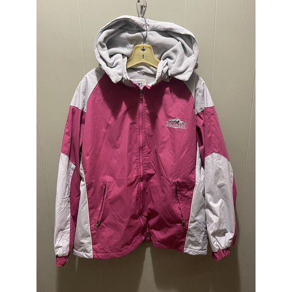 Women’s Outdoor Hiking Rain Jacket Arctic Image Softshell Lined Colorado Sz Med - Picture 1 of 5